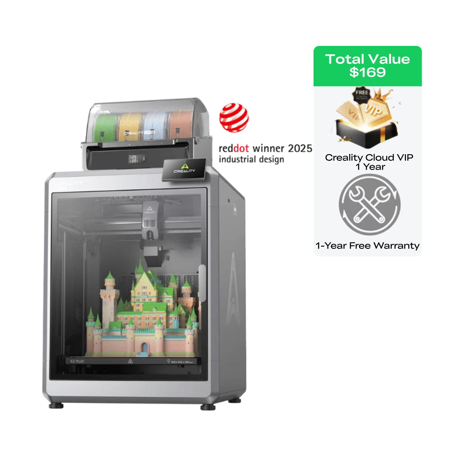 Creality K2 Plus Combo 3D-Drucker