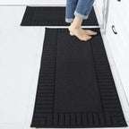 Striped Bordered Kitchen Anti Skid Mats