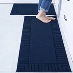 Striped Bordered Kitchen Anti Skid Mats