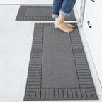 Striped Bordered Kitchen Anti Skid Mats