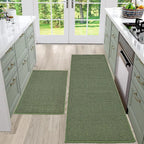 Solid Color Plain Comfortable Kitchen Mats