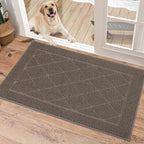 Embossed Diamond Lattice with Border Door Mats