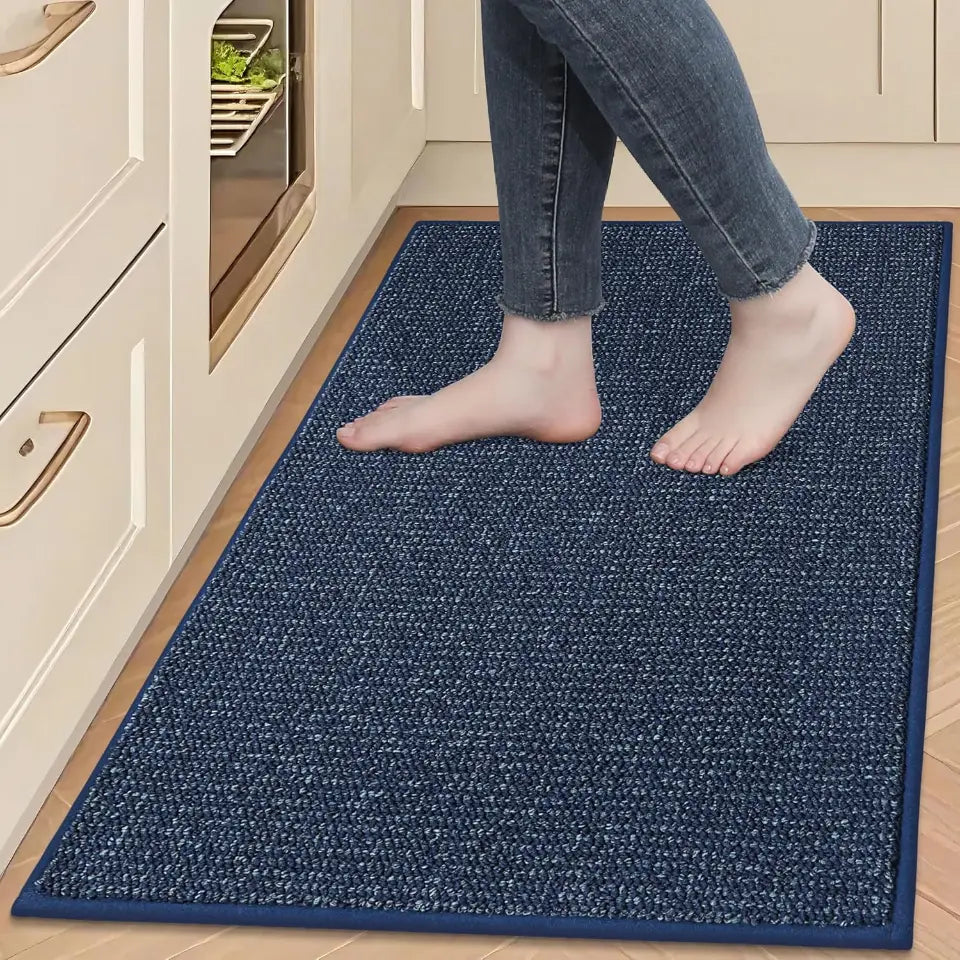 Solid Color Plain Comfortable Kitchen Mats