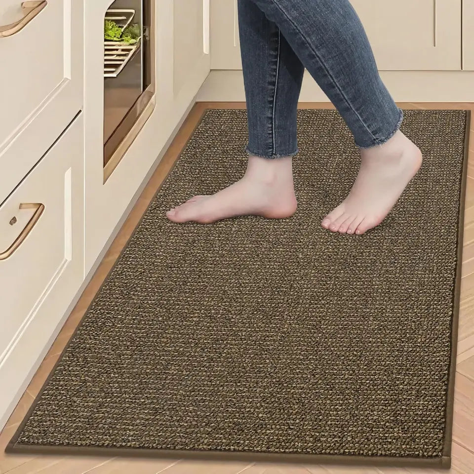Solid Color Plain Comfortable Kitchen Mats