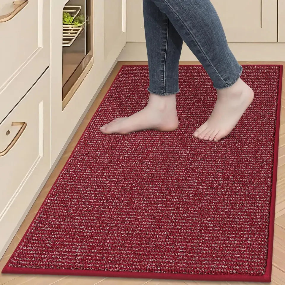 Solid Color Plain Comfortable Kitchen Mats