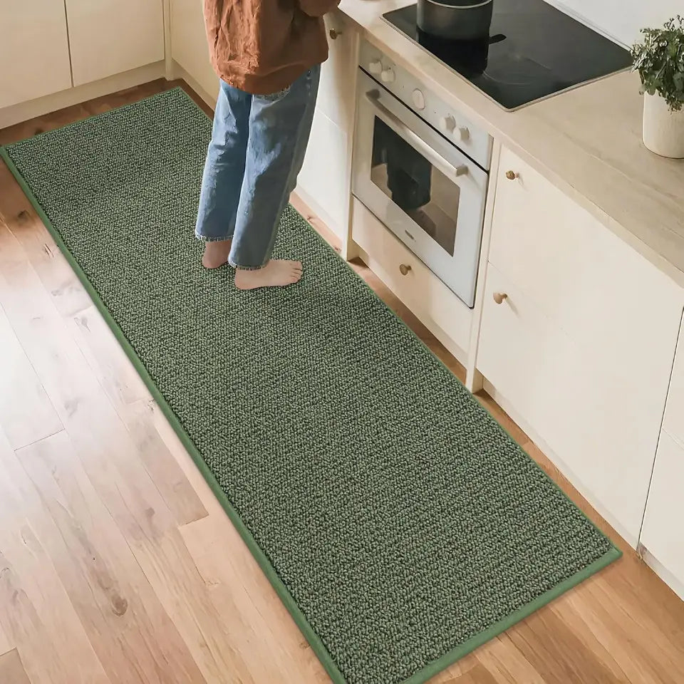 Solid Color Plain Comfortable Kitchen Mats