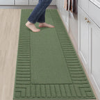 Striped Bordered Kitchen Anti Skid Mats