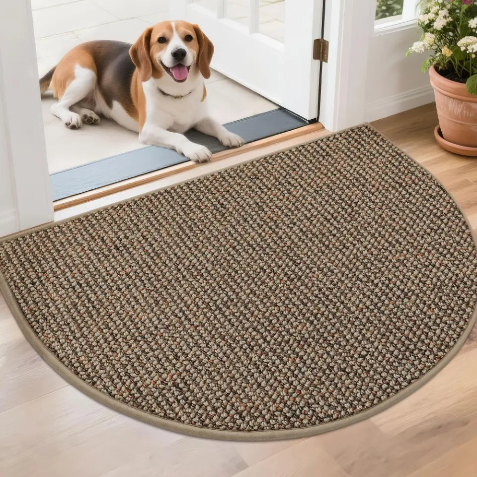 Semicircular Doormat