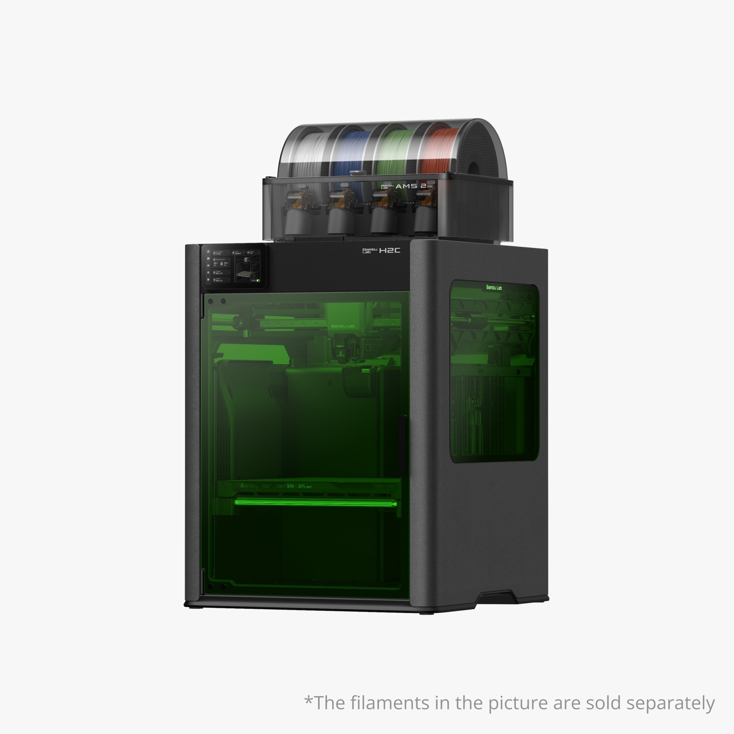 Bambu Lab H2C Leistungsstarker Kompakter 3D Drucker