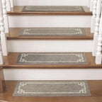 Classic Framed Modern Stair Rugs Set
