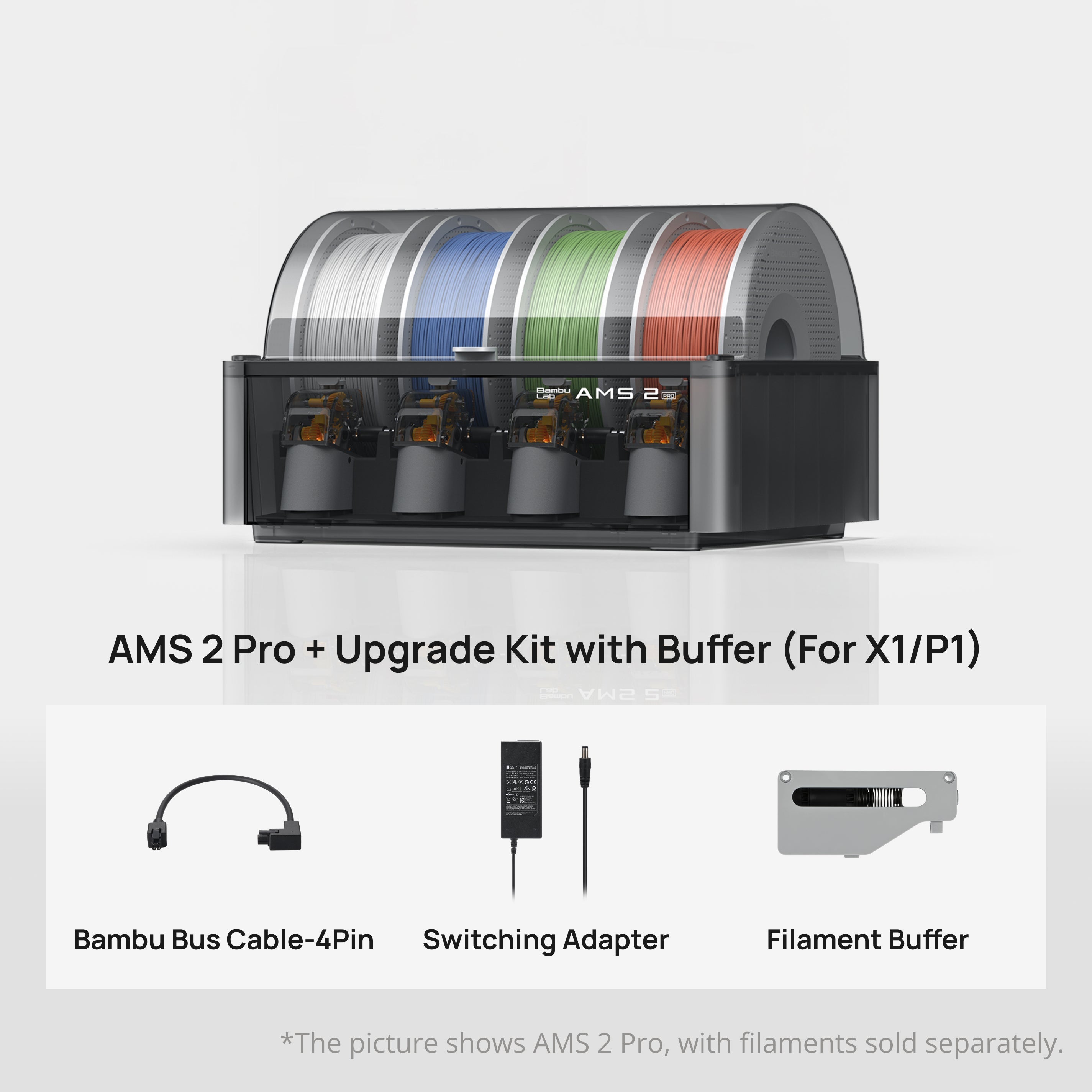 Bambu Lab AMS 2 Pro Automatisches Materialsystem