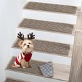 Herringbone Pattern Slip Resistant Mats for Steps