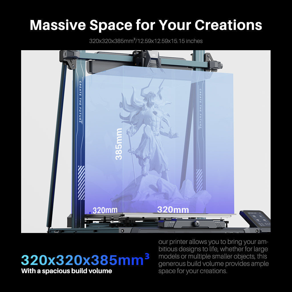 Elegoo Neptune 4 Plus Hochpräziser 3D Drucker