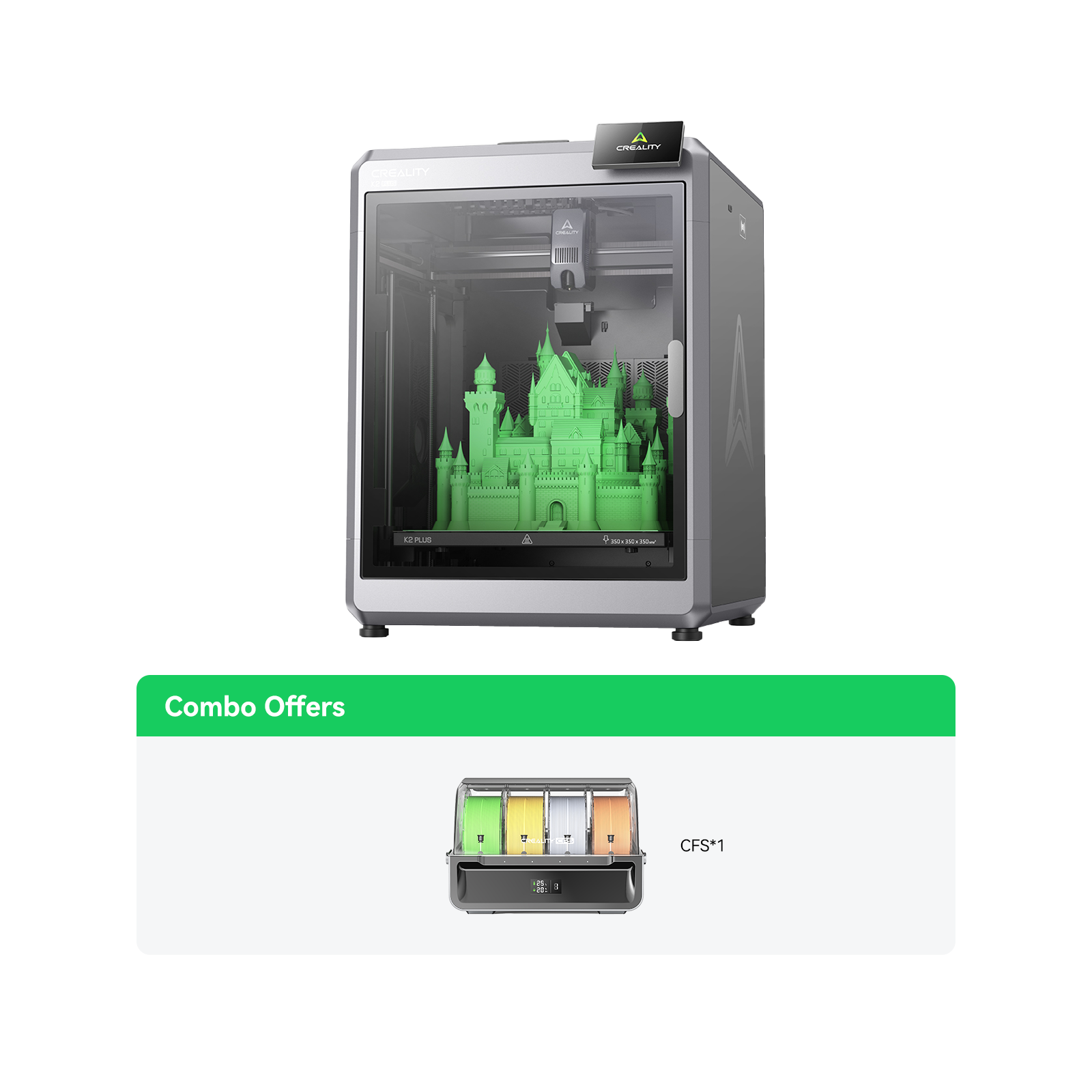 Creality K2 Plus Combo 3D-Drucker