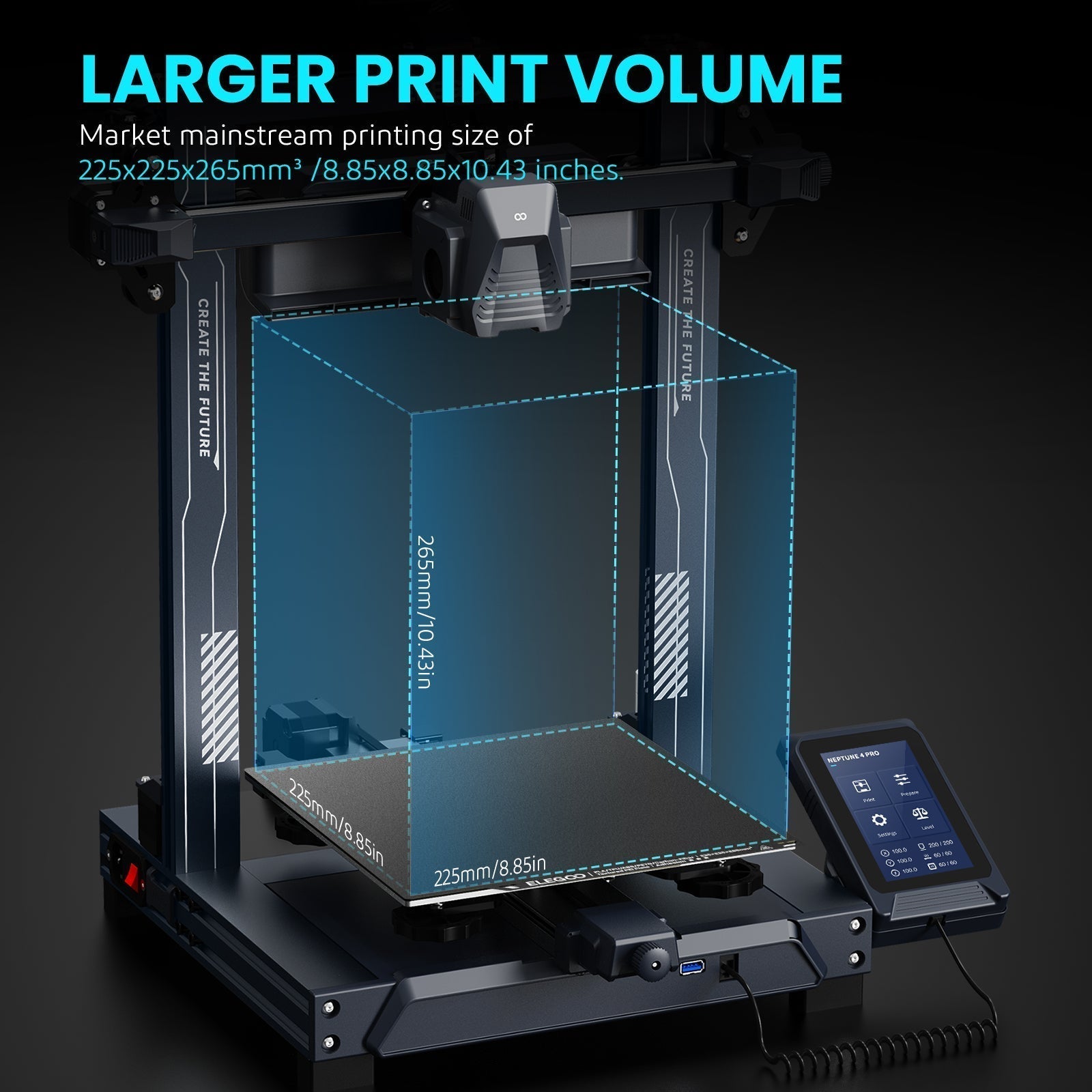 Elegoo Neptune 4 Pro FDM 3D Drucker