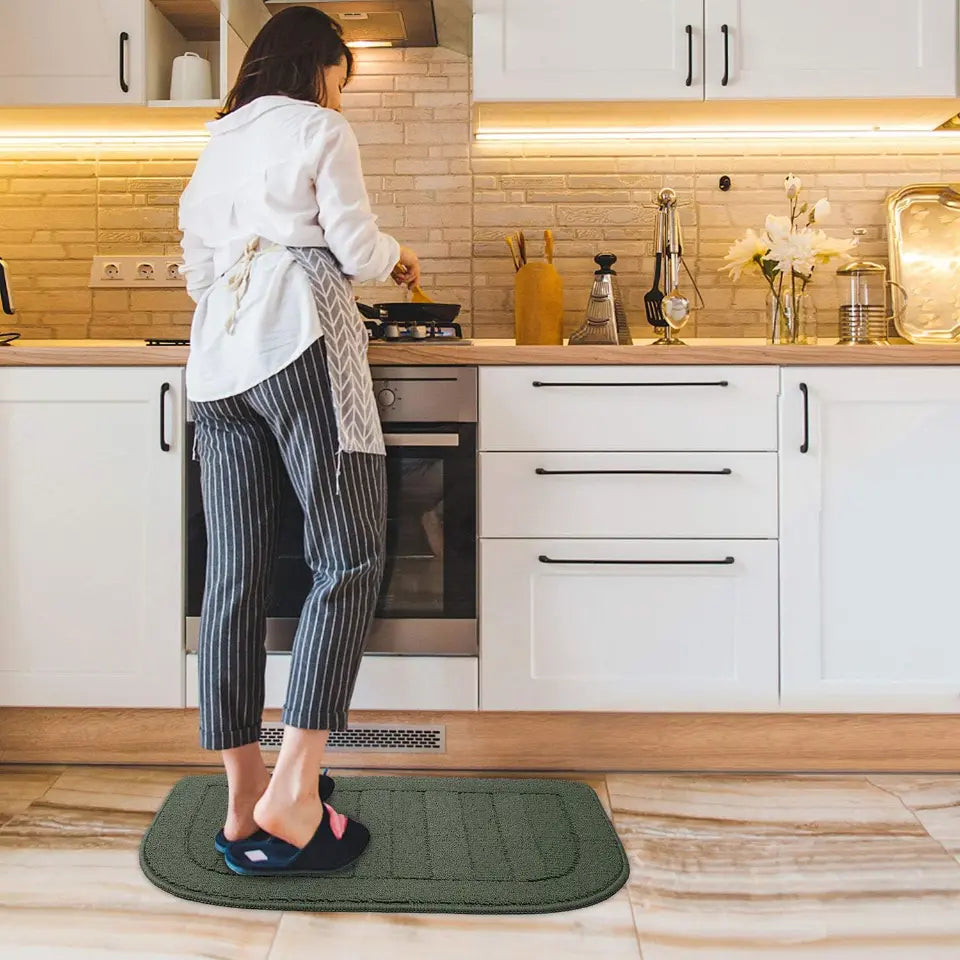 D Shaped Small Area Rugs for Kitchen